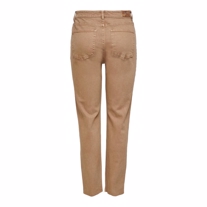 ONLY Emily High Waist Regular Fit Jeans Toasted Coconut